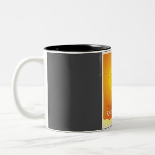 Caneca De Café Em Dois Tons Viagem do Rio de Janeiro