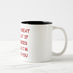 Caneca De Café Em Dois Tons Viagem do zombi