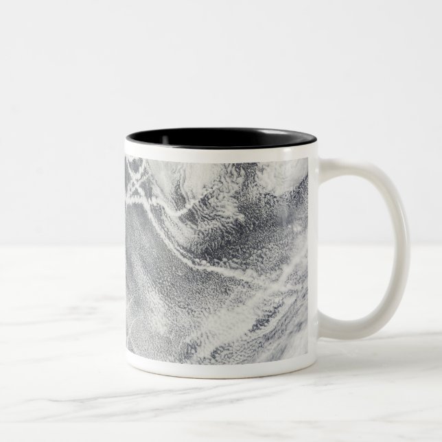 Caneca De Café Em Dois Tons Vias marítimas no Oceano Pacífico (Direita)