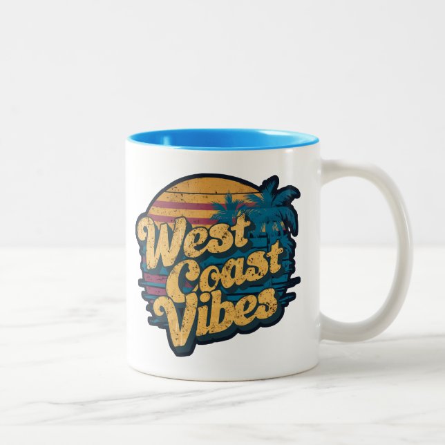 Caneca De Café Em Dois Tons Víblias da Costa Oeste (Direita)