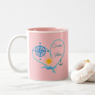 Caneca De Café Em Dois Tons Vibrações de Cruzeiro