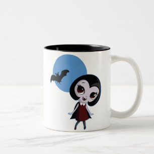 Caneca De Café Em Dois Tons Victoria o vampiro