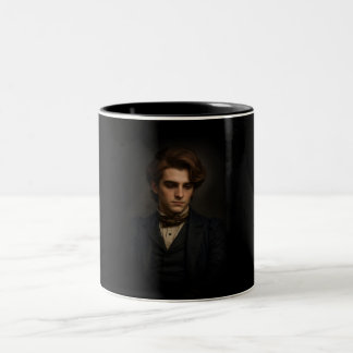 Caneca De Café Em Dois Tons Victorian Man