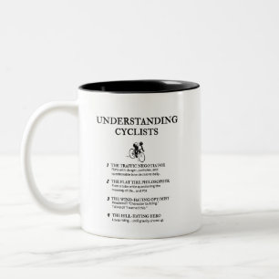 Caneca De Café Em Dois Tons Vida engraçada de estrada Humor para motociclistas