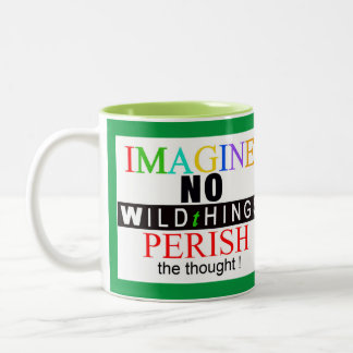 Caneca De Café Em Dois Tons Vida selvagem - IMAGINAS - Salvar a vida selvagem