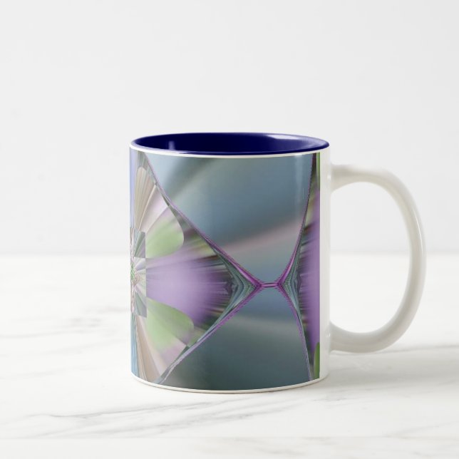 Caneca De Café Em Dois Tons vidro espelhado (Direita)