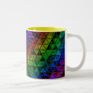 Caneca De Café Em Dois Tons Vidro Orgulho