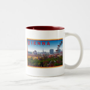 Caneca De Café Em Dois Tons Viena - arquitectura da cidade