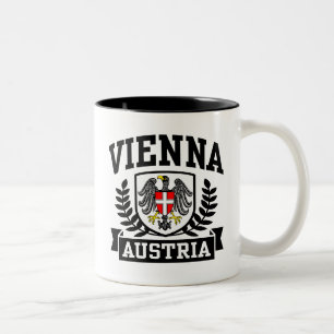 Caneca De Café Em Dois Tons Viena Áustria