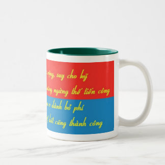 Caneca De Café Em Dois Tons Vietnam - personalizado