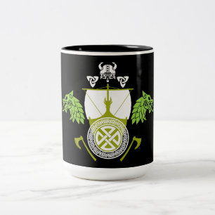 Caneca De Café Em Dois Tons Viking Norsêmen