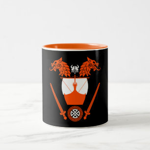 Caneca De Café Em Dois Tons Viking Norsêmen