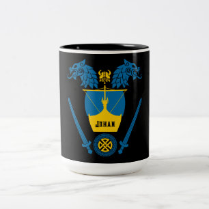 Caneca De Café Em Dois Tons Viking sueco