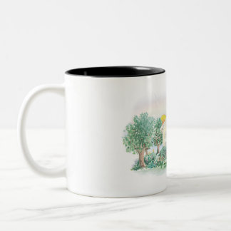 Caneca De Café Em Dois Tons Villa San Esprit® Logo