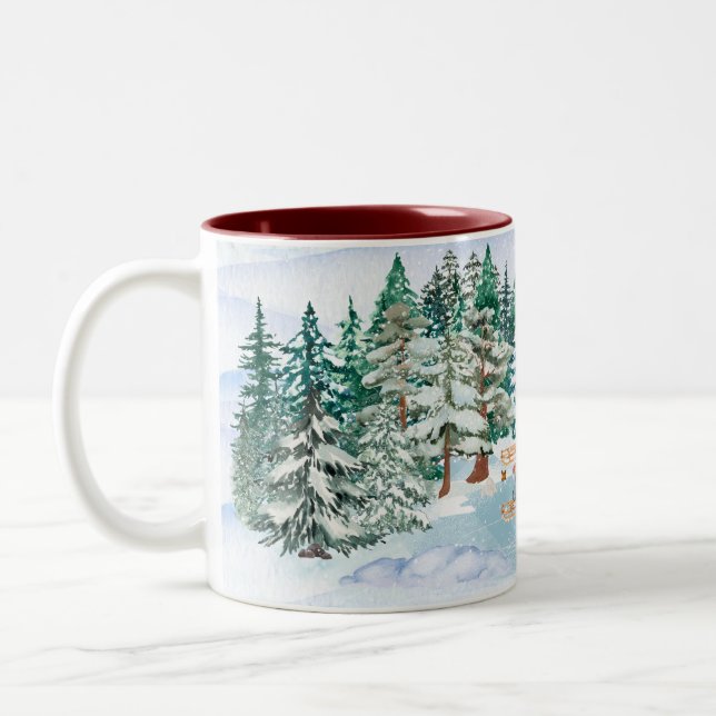 Caneca De Café Em Dois Tons Village Mug (Esquerda)