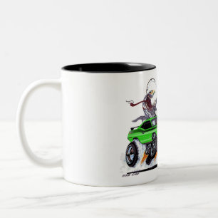 Caneca De Café Em Dois Tons Vince Crains High Octane Art, 1970 AAR 'cuda