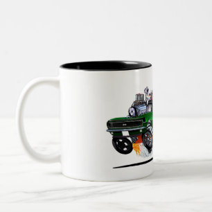 Caneca De Café Em Dois Tons Vince Crains RAT POWER 1968 Camaro