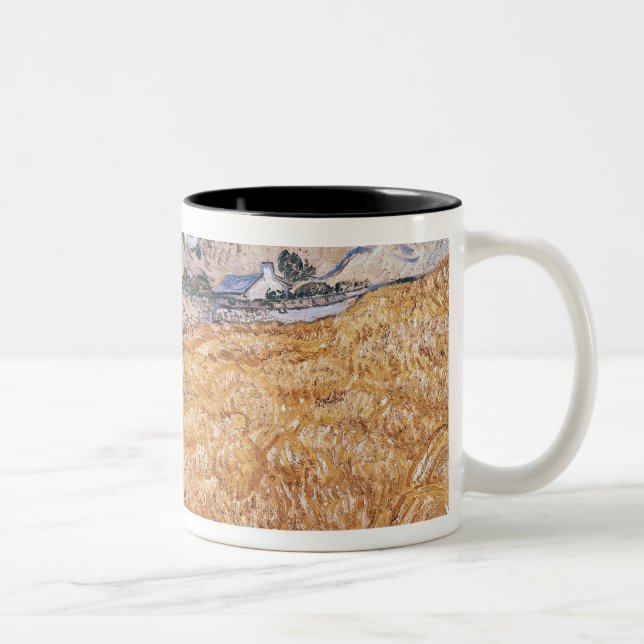 Caneca De Café Em Dois Tons Vincent van Gogh | a ceifeira (Direita)