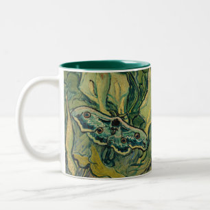 Caneca De Café Em Dois Tons Vincent van Gogh - Giant Peacock Moth
