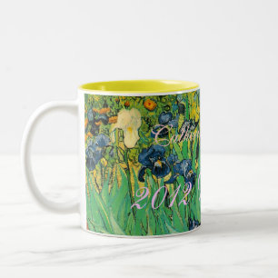 Caneca De Café Em Dois Tons Vincent van Gogh,Irises