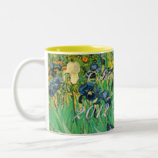 Caneca De Café Em Dois Tons Vincent van Gogh,Irises