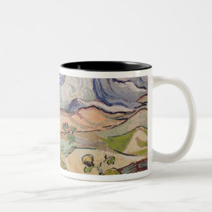 Caneca De Café Em Dois Tons Vincent van Gogh o Alpilles, 1890