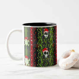 Caneca De Café Em Dois Tons Vines O' Morte Pele de Natal