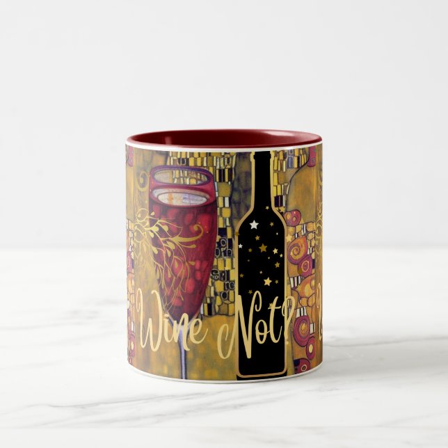 Caneca De Café Em Dois Tons Vinho (Centro)