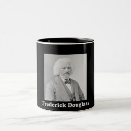 Caneca De Café Em Dois Tons Vintage Fotografia Abolicionista Frederick Douglas