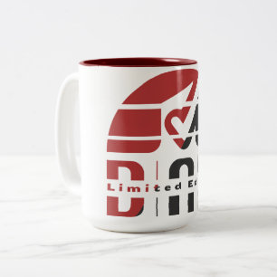 Caneca De Café Em Dois Tons Vintage & Retro do pai: Paternidade como Emoção Vi