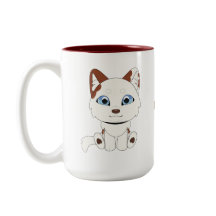 Viola Snow Dog Adorável Presente de Desenho Animad