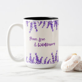 Caneca De Café Em Dois Tons Violet Lavanda
