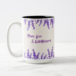 Caneca De Café Em Dois Tons Violet Lavanda