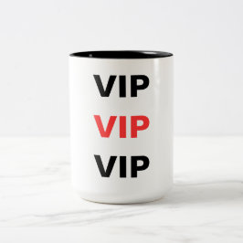 Caneca De Café Em Dois Tons VIP Mug