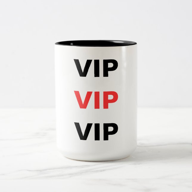 Caneca De Café Em Dois Tons VIP Mug (Centro)