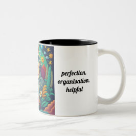 Caneca De Café Em Dois Tons Virgo - Arte Zodiática