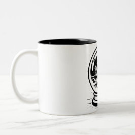 Caneca De Café Em Dois Tons Visão Espiritual