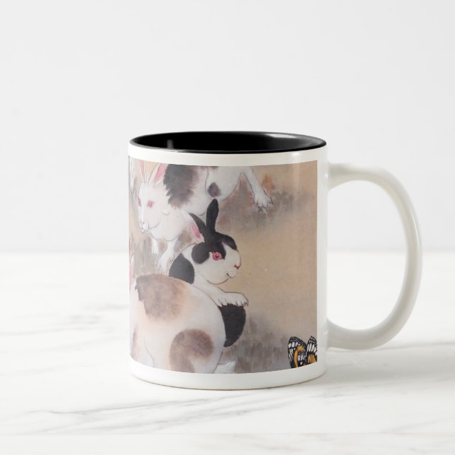 Caneca De Café Em Dois Tons Visita de estudo (Direita)