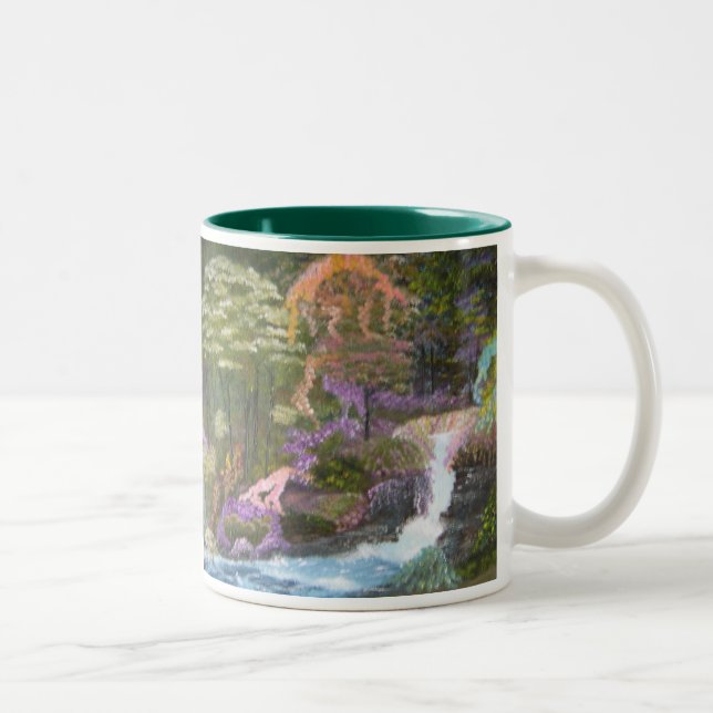Caneca De Café Em Dois Tons Visões de um sonho (Direita)