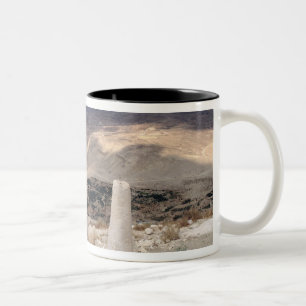 Caneca De Café Em Dois Tons Vista da montagem Moses