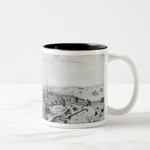 Caneca De Café Em Dois Tons Vista de Copenhaga