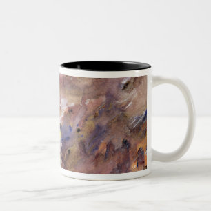 Caneca De Café Em Dois Tons Vista de Walchen Lago, 1919