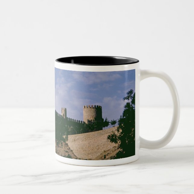 Caneca De Café Em Dois Tons Vista do castelo (Direita)