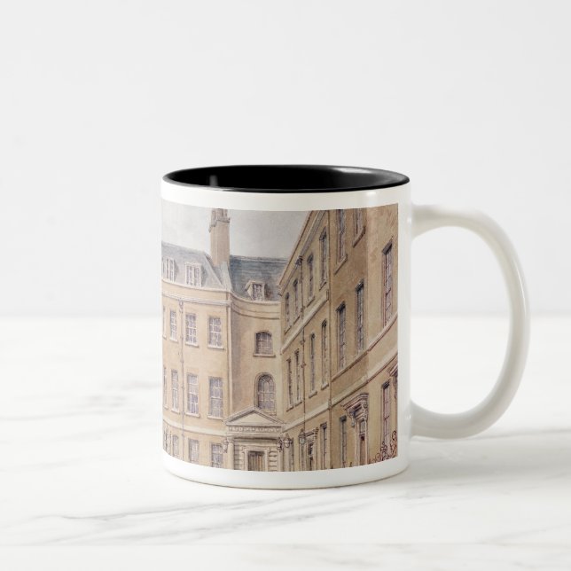 Caneca De Café Em Dois Tons Vista do Downing Street, Westminster (Direita)
