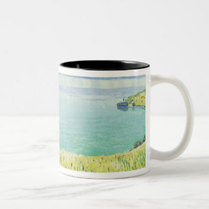 Caneca De Café Em Dois Tons Vista do lago Leman de Chexbres, 1905