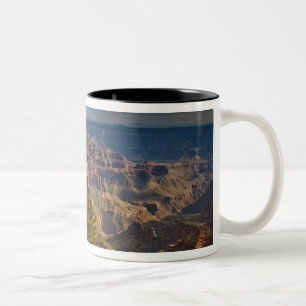 Caneca De Café Em Dois Tons Vista do North Rim Visitor Center - Grand