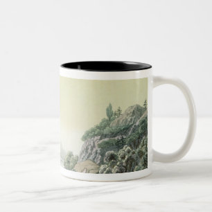 Caneca De Café Em Dois Tons Vista do Rio Potomac perto de Mount Vernon (colou