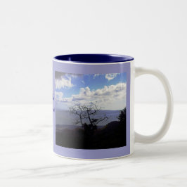 Caneca De Café Em Dois Tons Vistas de Maui