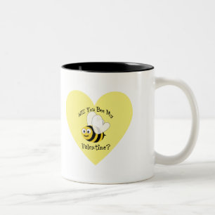 Caneca De Café Em Dois Tons Você abelha meus namorados?