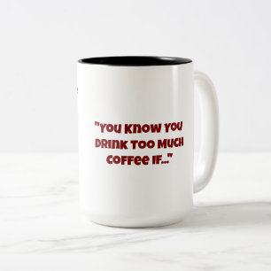 Caneca De Café Em Dois Tons "Você Dorme Com Os Olhos Abertos" Engraçada Coffee